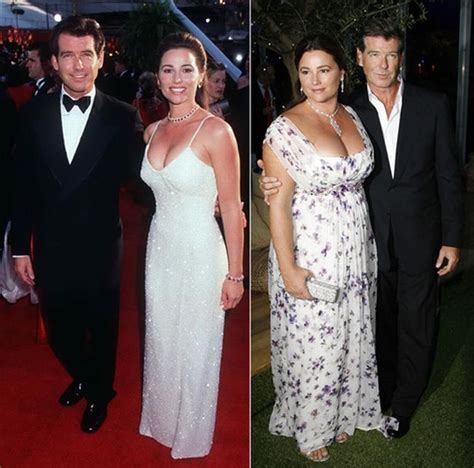 pierce brosnan wife before and after